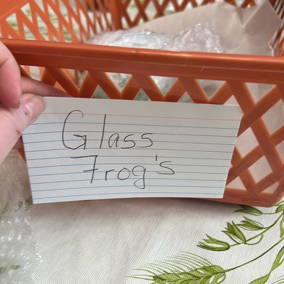 Vintage Glass Flower Frog Round Clear Floral Arrangement Holder Decor - Picture 7 of 7